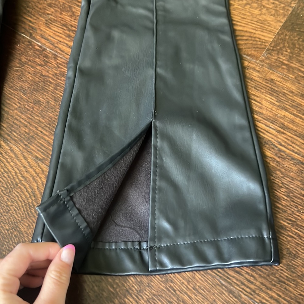 LEATHER PANTS - Picture 3 of 5